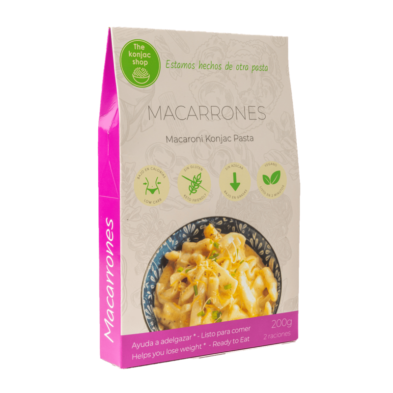 Macarrones de konjac