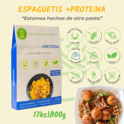 Espaguete + Proteína