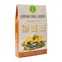 Láminas konjac para lasaña