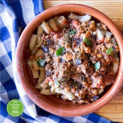 Receta con macarrones de konjac