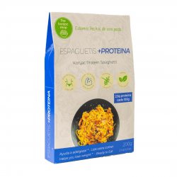 Espaguetis konjac con proteina