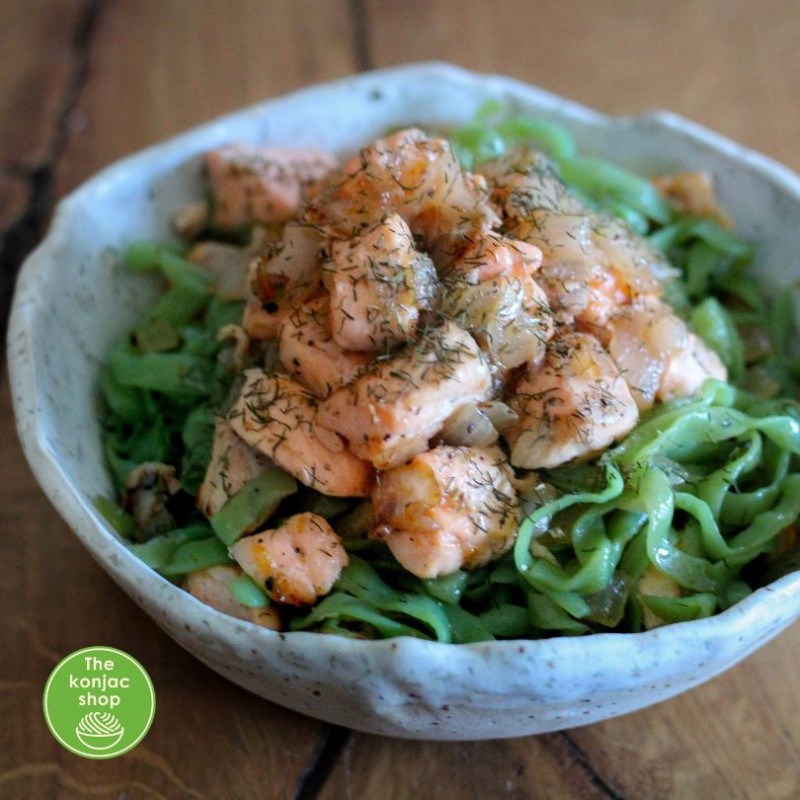 Tagliatelle Agli Spinaci di Konjac