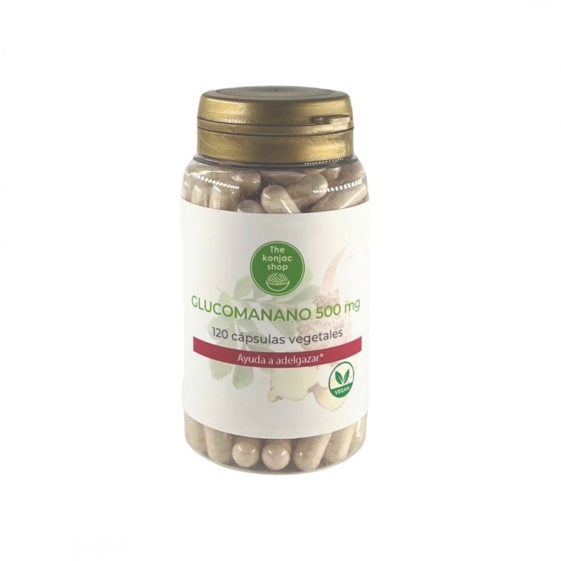 Glucomannan 500mg 120 capsules