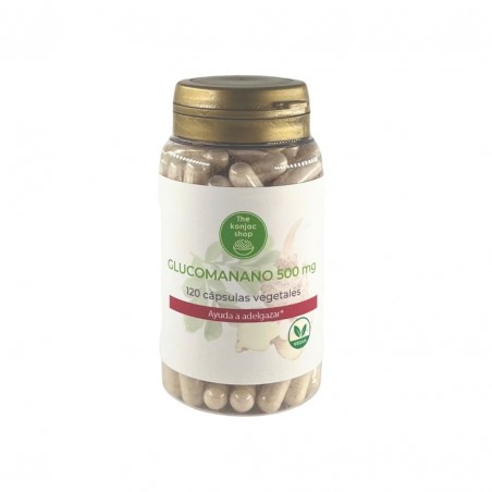 Glucomannan 500mg 120 cápsulas