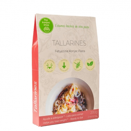 Tallarines de konjac shirataki