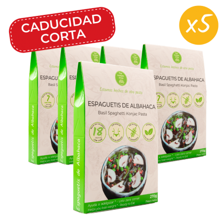 Oferta Espaguetis Konjac Albahaca