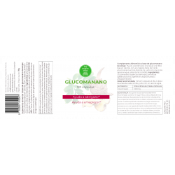 Cápsulas de glucomanano 500mg (120 unidades)