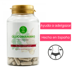 Glucomannan 500mg 120 cápsulas