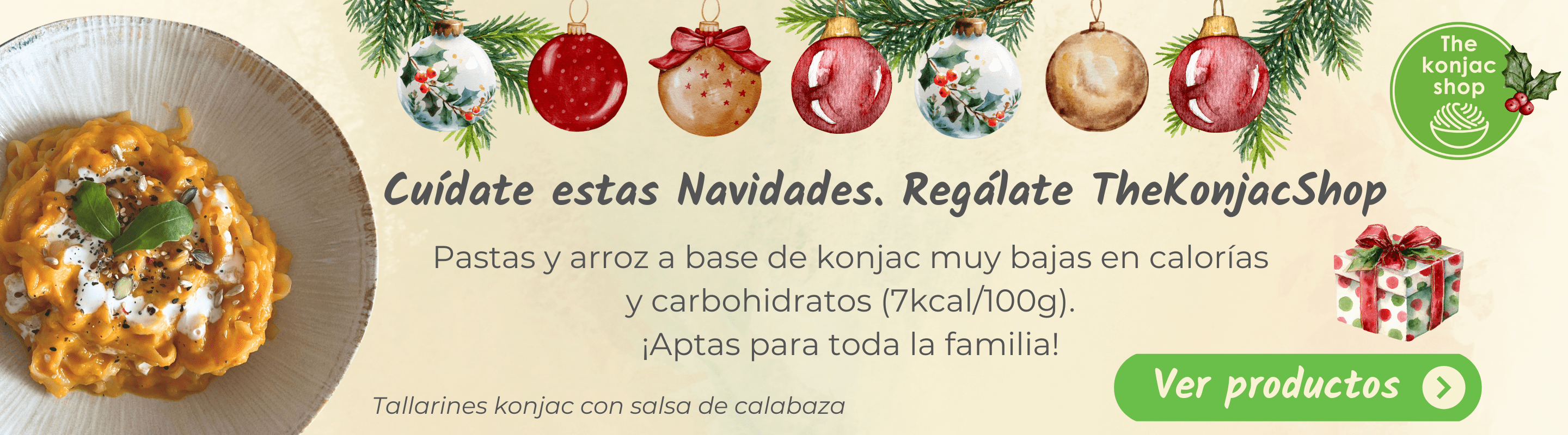 Pasta shirataki de konjac